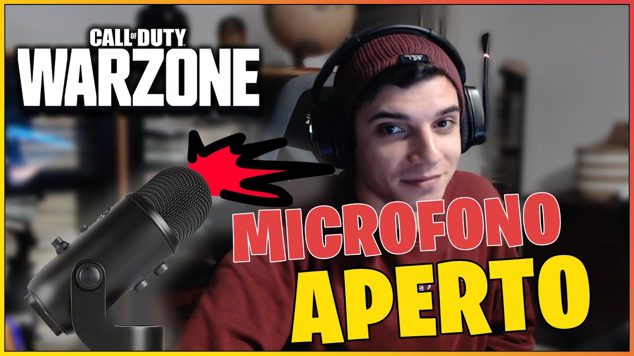 MICROFONO APERTO su WARZONE! Non funziona? Ecco il PROBLEMA e come  RISOLVERLO! | COD MW TUTORIAL ITA - YouTube