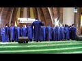 Basilique ste anne du congo concert des 50 ans de la chorale sur auxanne