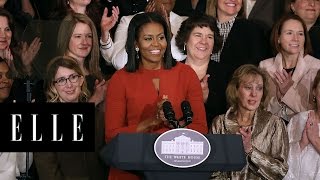 Michelle Obama Gave Her Final Speech as First Lady Friday | ELLE