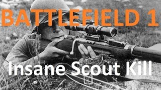 Battlefield 1 - Most Insane Sniper Kill Yet !