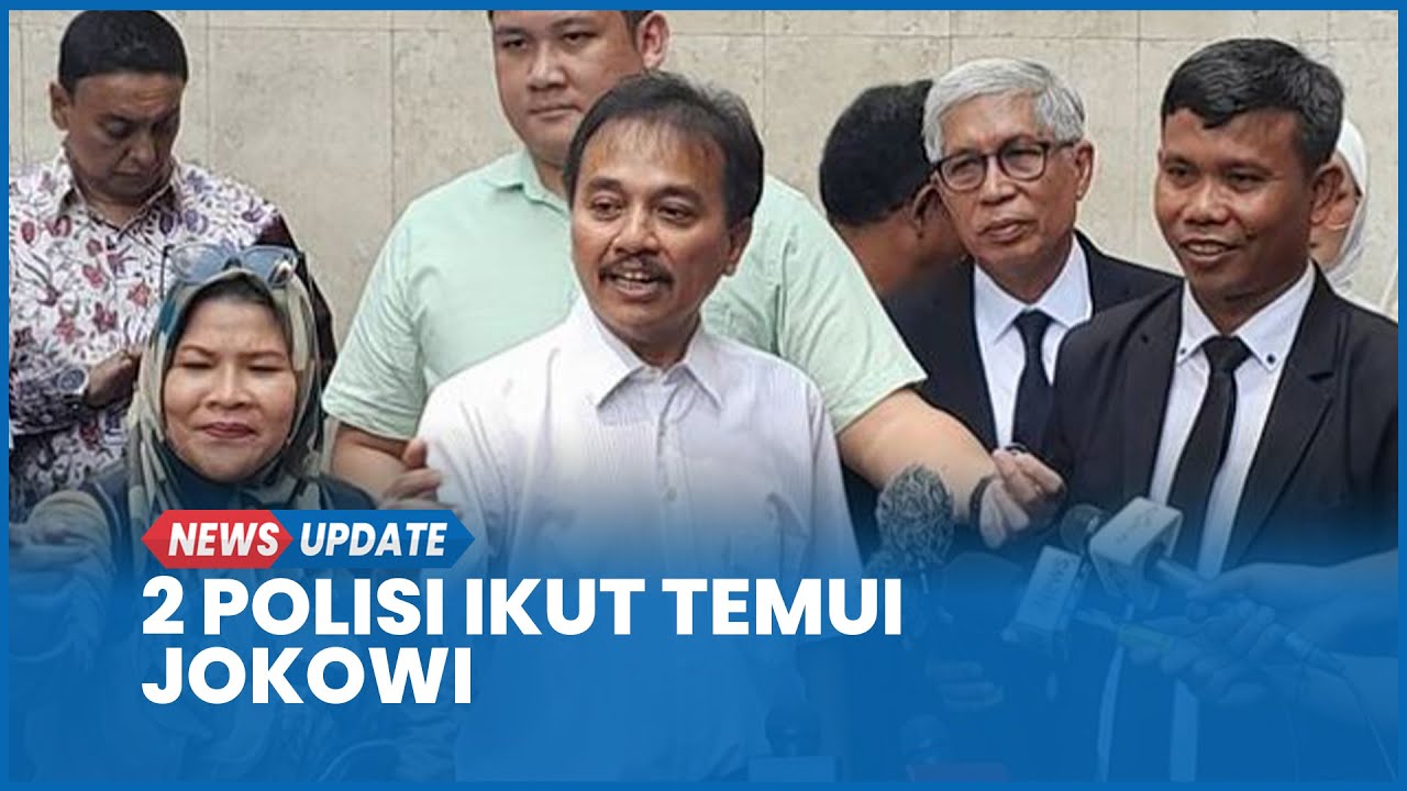 Roy Suryo: Info A1 dari Eggi Sudjana, Ada 2 Polisi yang Tangani Kasus Ijazah Ikut Temui Jokowi