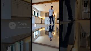 “Liquid Chrome Floors?”, Created with AI, Products of the Future! Would you want this?👇