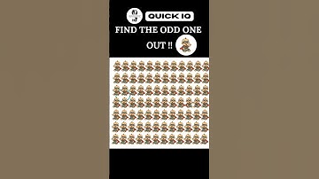 Find the Odd One Out!|QUICK IQ| #OddOneOut #BrainTeaser #PuzzleChallenge #shortsyoutube #shorts
