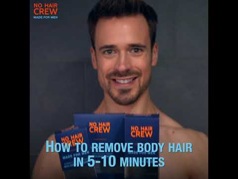 How to use a Hair Removal Cream.  Product demonstration in just 25 seconds.