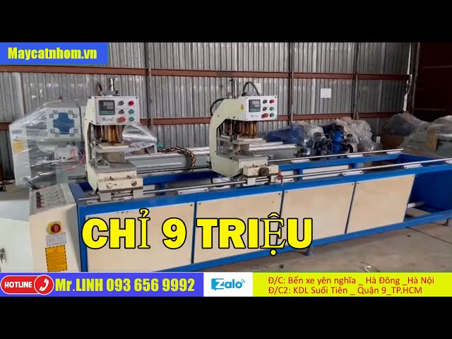 Thông Tin Chi Tiết Máy Hàn Cửa Nhựa 2 Đầu