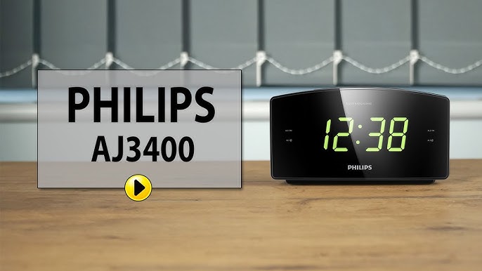 Philips AJ3116 Radio (PLL synthesizer frequency) with clock (Germany) -  YouTube