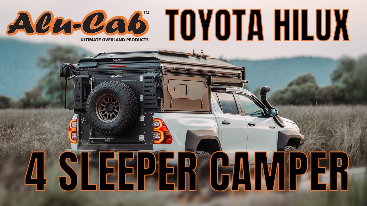 Alu-Cab ModCAP - Toyota Hilux 4 Sleeper Camper