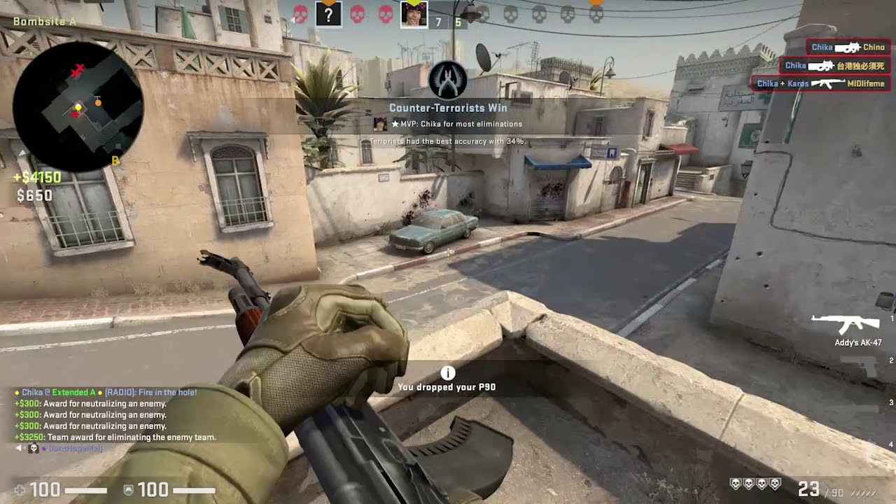 Just a random clip picked up on dust 2