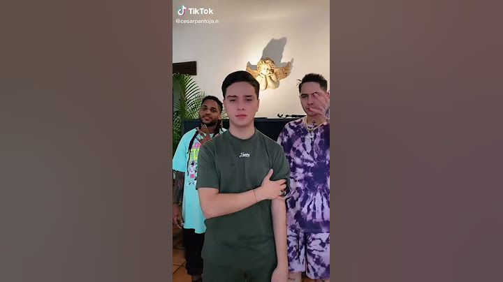 Cesar Pantoja y su hermano / Tik tok