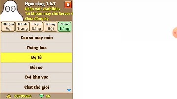 Ngọc Rồng Online - Mở skill4 cho đệ tử