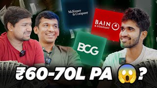 How Much Money Do BCG & Bain Consultants Make | Ft. Vatsal & Apurva | KwK #62