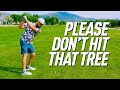 PLEASE DON'T HIT THAT TREE!! | Match Play with Chris, Derryl & Myself | Part 3