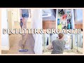 Super Motivating DECLUTTER & ORGANIZE with Me | decluttering + organizing my home 2021