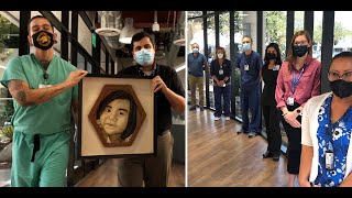 Welcome Home, Leia Organ Donors Floral Portrait Returns To Lifesharing