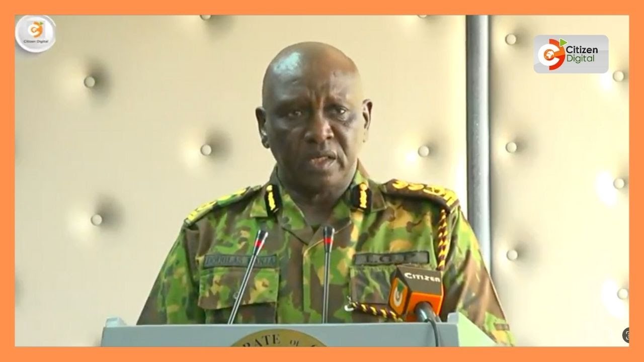 Inspector General of Police Douglas Kanja’s speech during launch of revamped ‘Fichua Kwa DCI’ centre