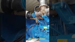 650 KVA diesel generator installation 2025