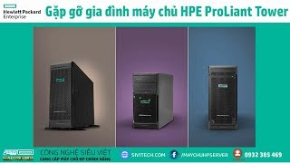 Gặp Gỡ Gia Đình Máy Chủ HPE ProLiant Tower -  Meet the HPE ProLiant Tower Server Family