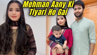 Aj Ghar Pay Special Mehman Aa Rahy Hai Full Tiyari Ho Gai || Aqsa Ali Vlogs