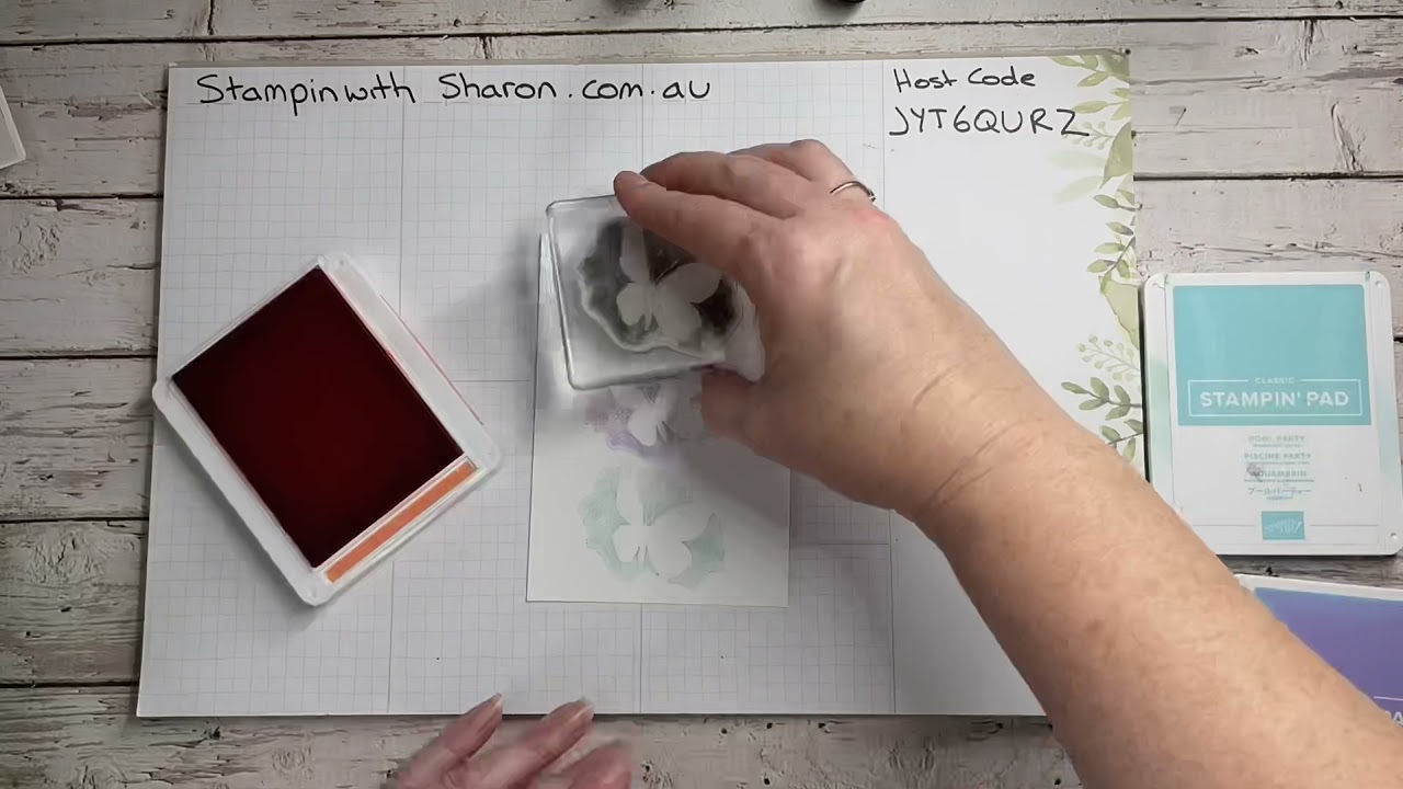 Amazing Silhouettes by Stampin’ Up! Card 2 - Sharon Wilson