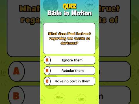 Bible Quiz: The Hard Questions about Paul!