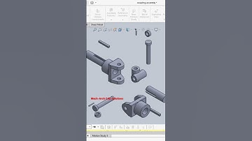 SolidWorks Motion Study Animation.. #solidworks #mecharch