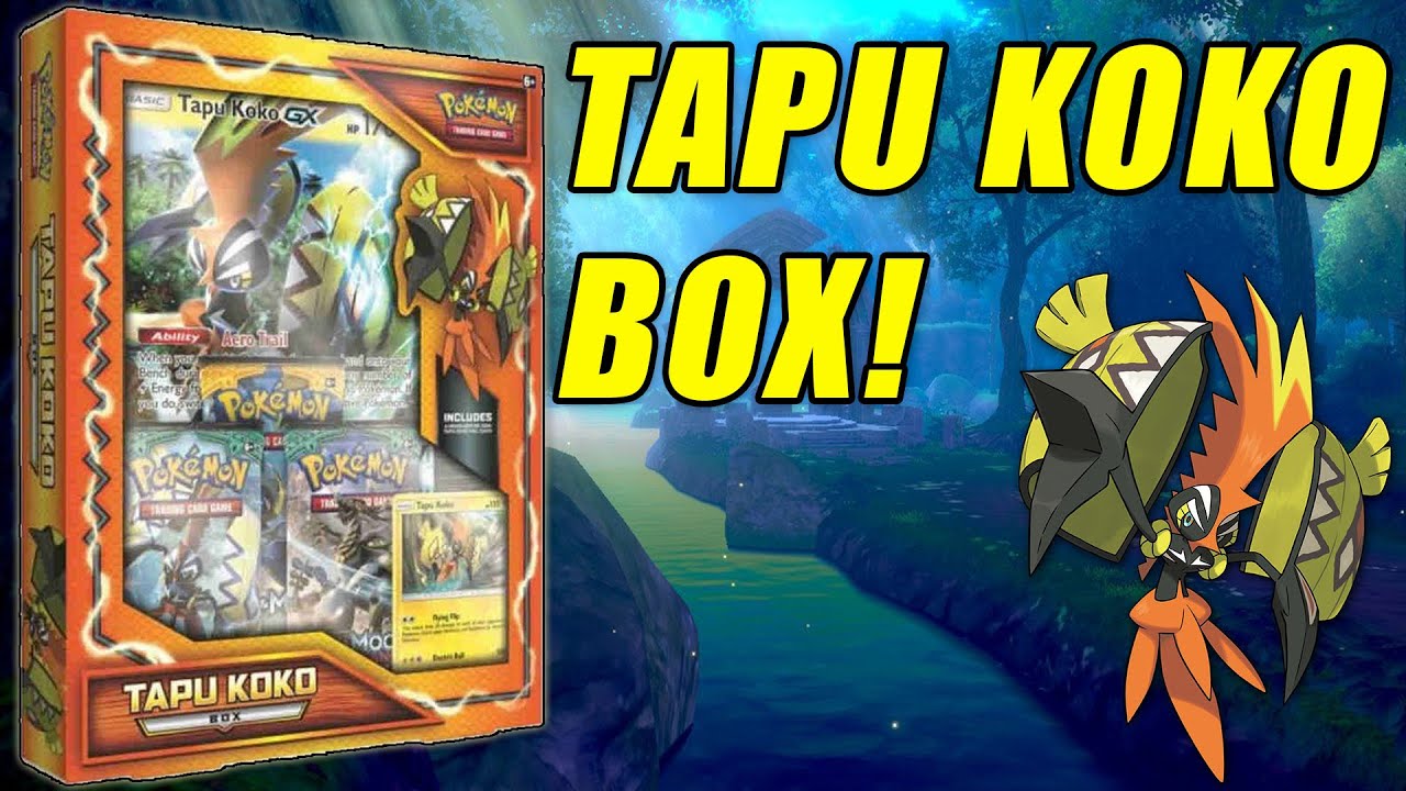 Pokémon POK80283 Tapu Koko Box