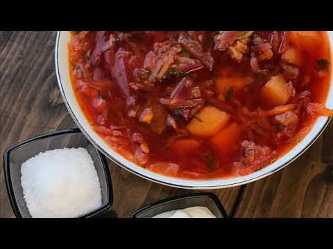 Борщ, классический рецепт
