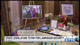 State legislature to pay for lawmaker security