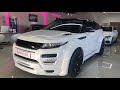 LAND ROVER RANGE ROVER EVOQUE 2.0 SI4 DYNAMIC 4X4 3DR WIDE BODY BY REBEL 4X4