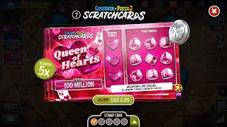 5x NEW Queen of Hearts scratch cards - Governor of poker 3 - GOP3 by 42NX 3,015 views 2 months ago 2 minutes, 52 seconds