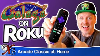 Roku Plays Galaga? | Play the Arcade Classic Game NOW on Your Streaming Box! screenshot 3