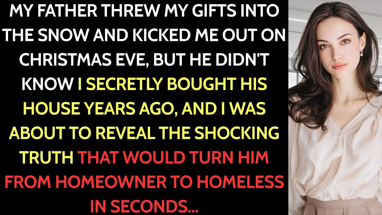 My Dad Threw My Christmas Gifts Into The Snow Until He Discovered I Own His House