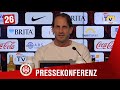 Pressekonferenz vor SV Wehen Wiesbaden vs. SG Dynamo Dresden