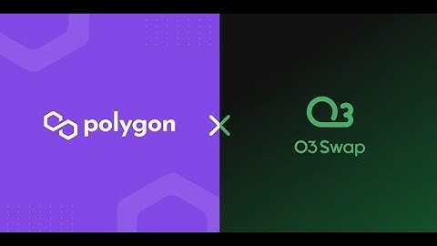 How to use O3Swap cross chain bridge for polygon matic token swap