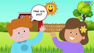 Let's Learn How to Greet | Greetings Knowledge for kids