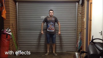 After Effect Test - Superman Jump