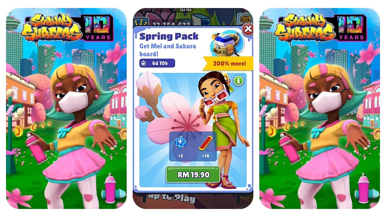 Subway Surfers Spring Pack Vancouver 2022