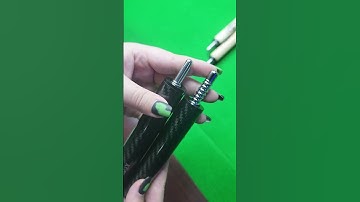 There are two different billiards cue middle extensions.Radial or uniloc joint are your choice