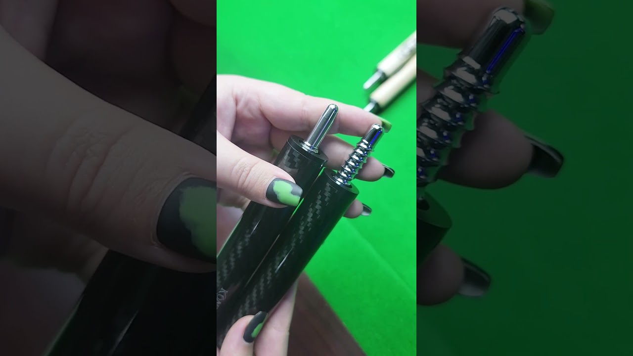 There are two different billiards cue middle extensions.Radial or uniloc joint are your choice