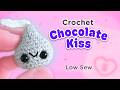 Easy Crochet Mini Chocolate Kiss | Low-Sew Valentine Amigurumi for Beginners