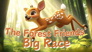 🏞️ The Forest Friends' Big Race | Children's Bedtime Story | Relaxing Bedtime Story for Kids