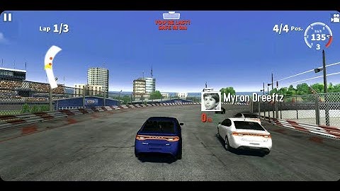GT Racing 2,Laps 3 Car 4, Elemination Race.