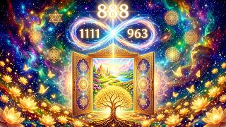 1111Hz + 888Hz + 963Hz | Attract Miracles, Good Luck, Wealth & Divine Blessings #1