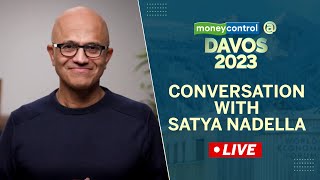 LIVE: Davos 2023 | Conversation With Satya Nadella, CEO Microsoft