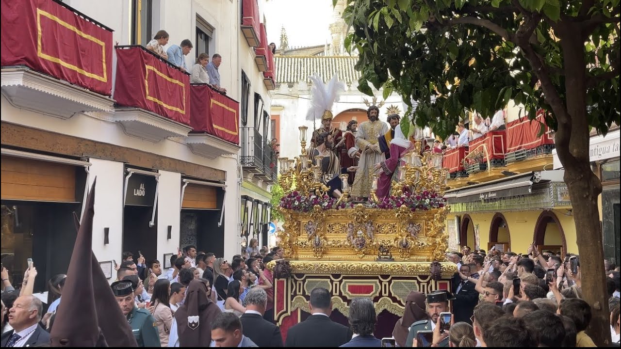 [4K] Misterio Carmen Doloroso 2023 por Cuesta del Bacalao | AM Pasión de Linares - Sevilla
