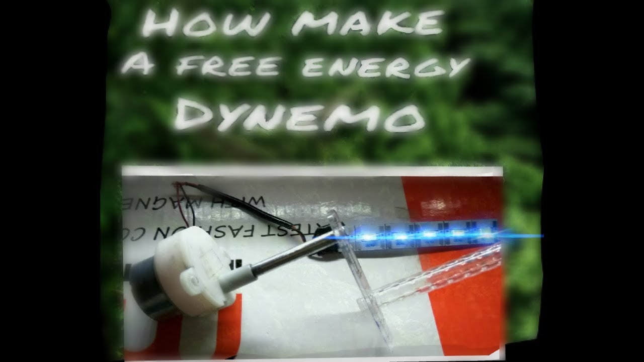 How make a free energy dynemo