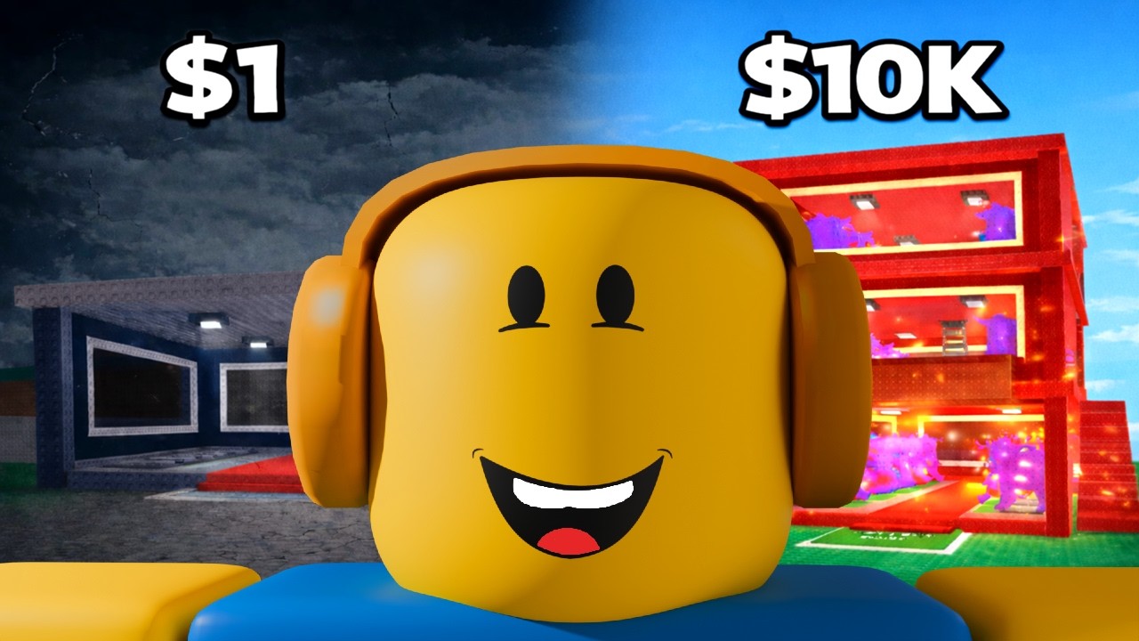 $1 vs $10,000 Bases in Steal a Brainrot!