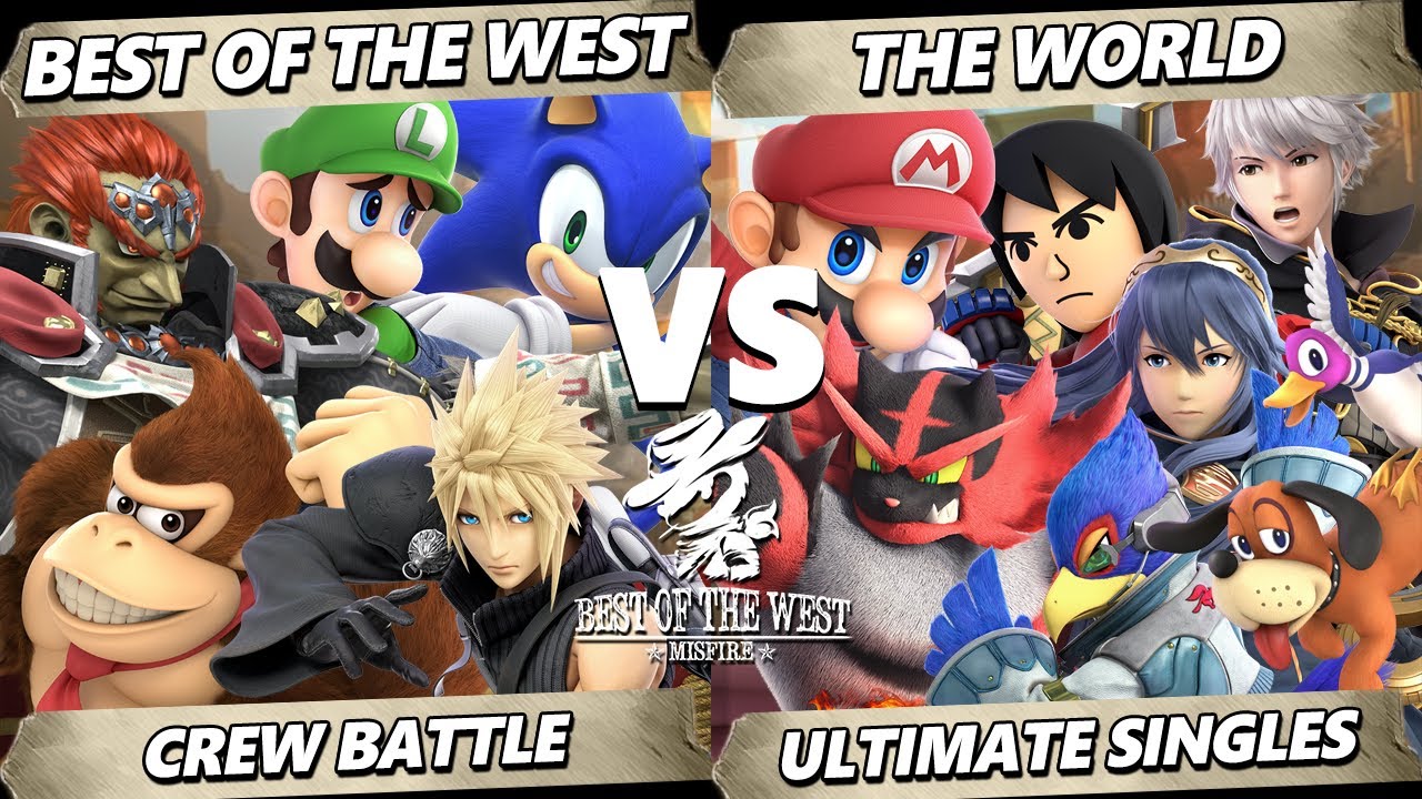 Best of the West II CREW BATTLE - The West Vs. The World - Smash Ultimate SSBU