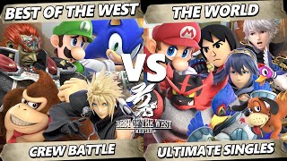 Best of the West II CREW BATTLE - The West Vs. The World - Smash Ultimate SSBU