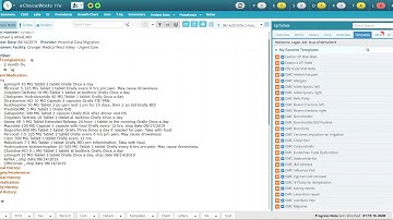 Updating current medications in eClinicalWorks V11